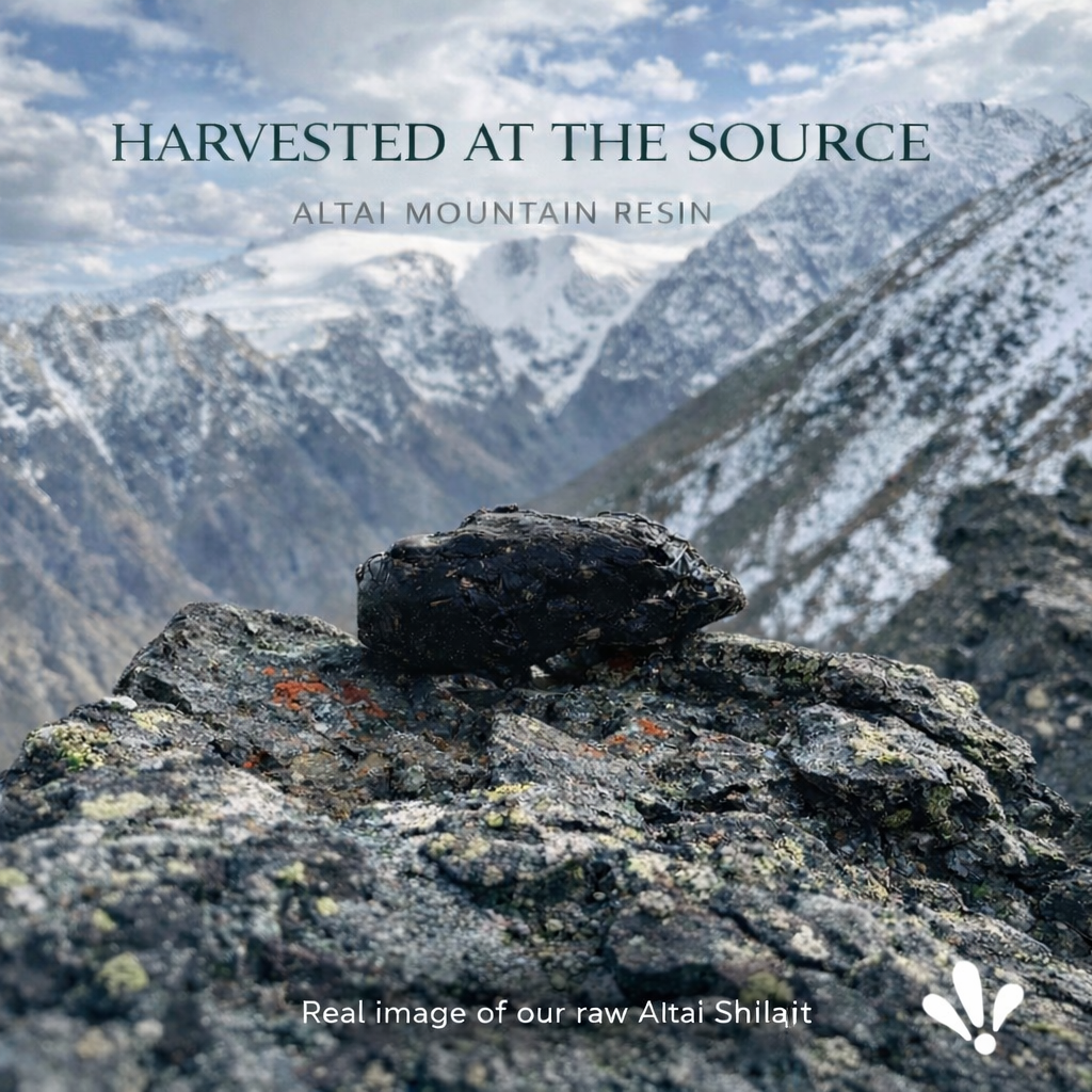 The Golden Mountains of Altai, the single-origin source of Pro Vibe Life shilajit