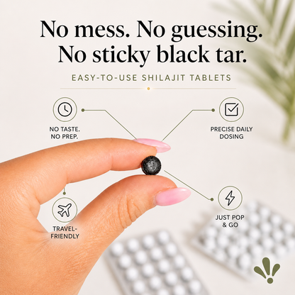 Shilajit Resin Tablets