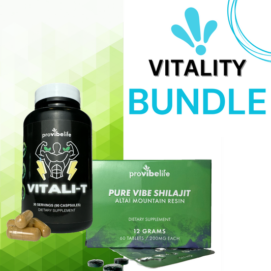 Vitality Bundle - Vitali-T+Shilajit