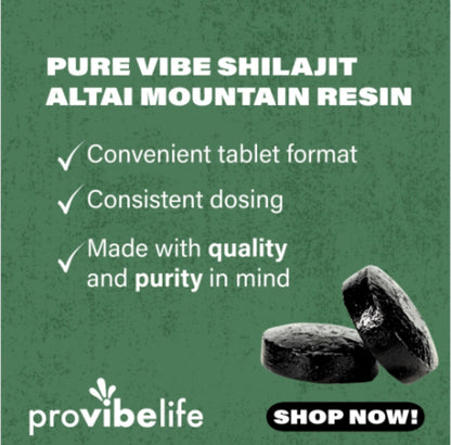 Shilajit Resin Tablets