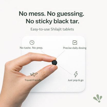 Shilajit Resin Tablets